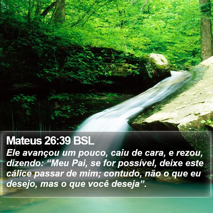 Mateus 26:39 BSL Bible Study