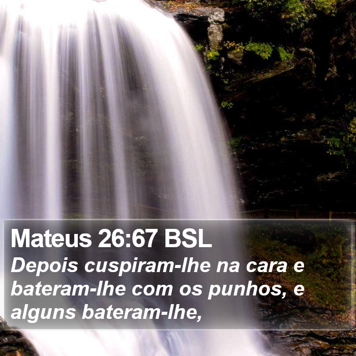 Mateus 26:67 BSL Bible Study
