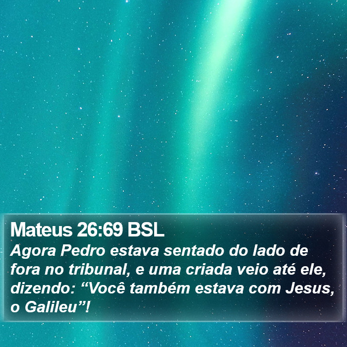 Mateus 26:69 BSL Bible Study
