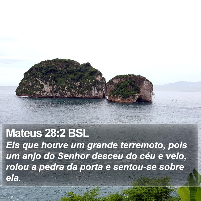 Mateus 28:2 BSL Bible Study