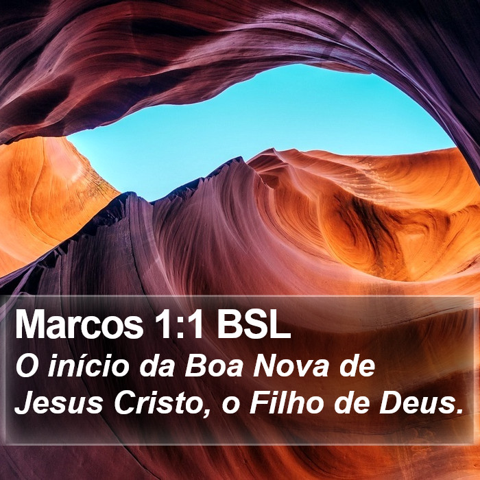 Marcos 1:1 BSL Bible Study