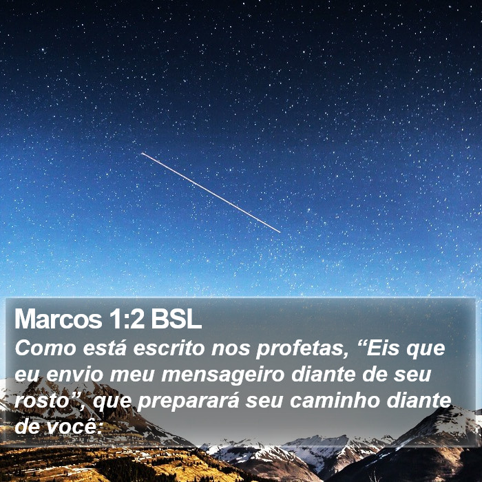 Marcos 1:2 BSL Bible Study