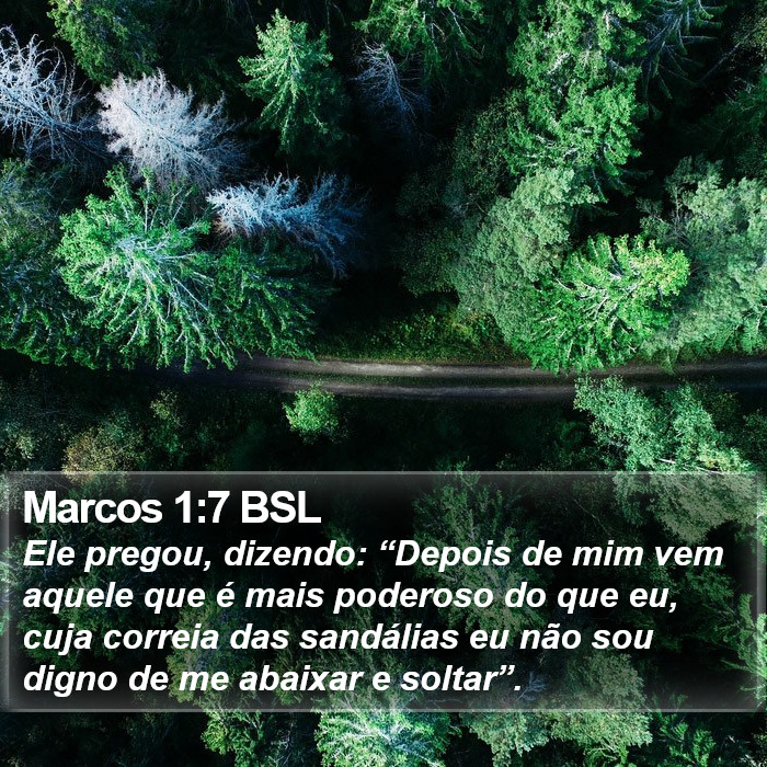 Marcos 1:7 BSL Bible Study