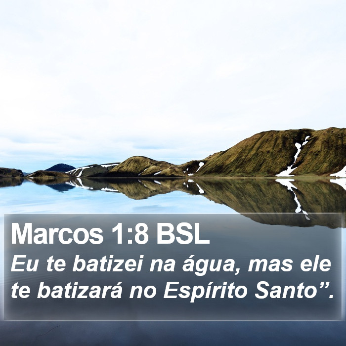 Marcos 1:8 BSL Bible Study