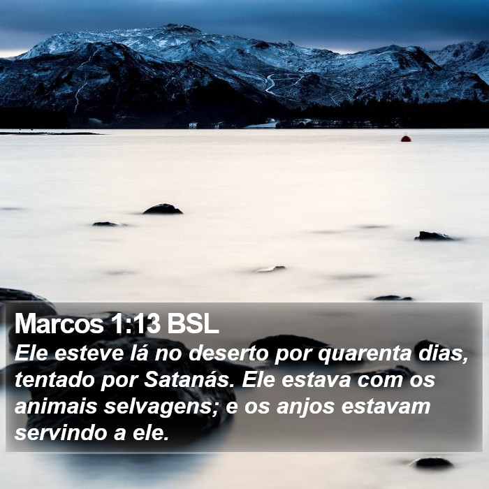 Marcos 1:13 BSL Bible Study