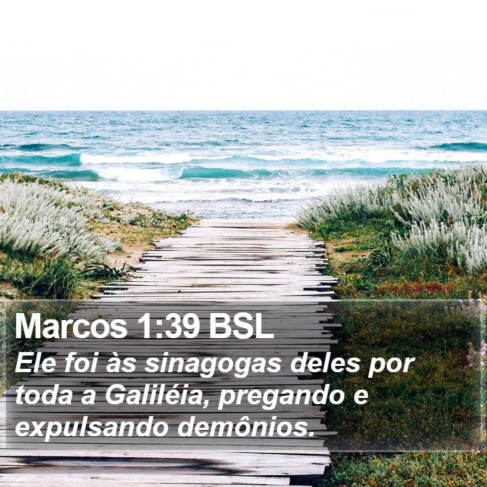 Marcos 1:39 BSL Bible Study