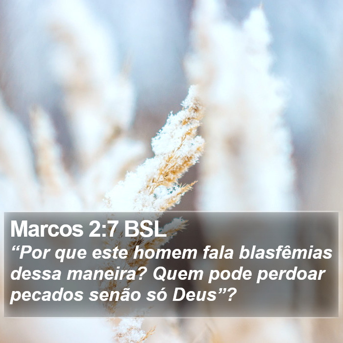 Marcos 2:7 BSL Bible Study