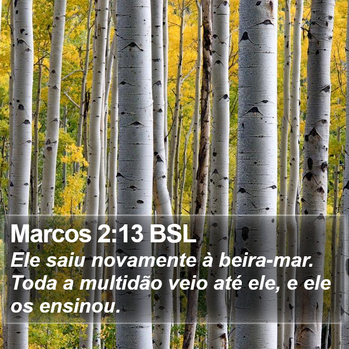 Marcos 2:13 BSL Bible Study