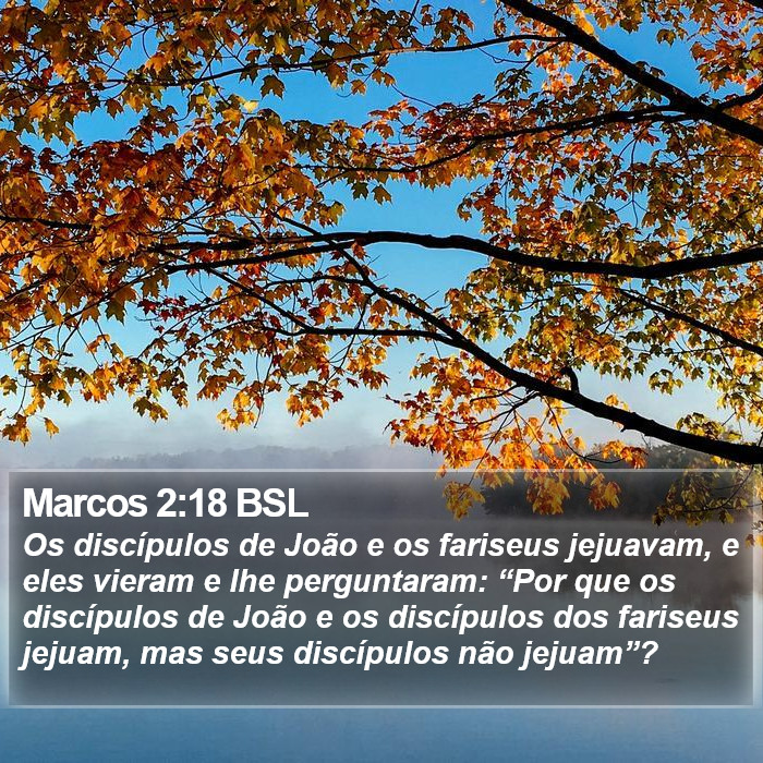 Marcos 2:18 BSL Bible Study