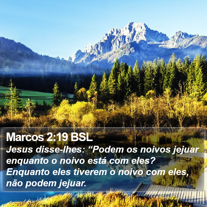 Marcos 2:19 BSL Bible Study