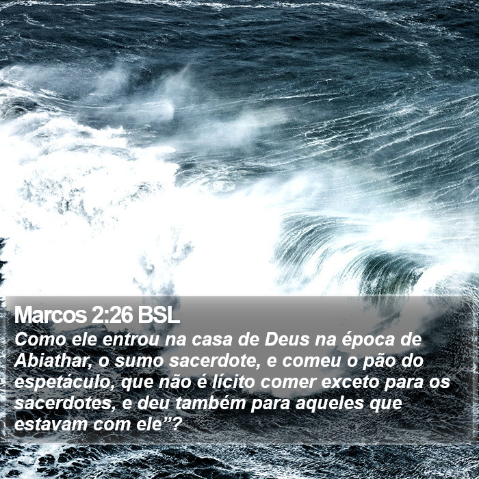 Marcos 2:26 BSL Bible Study