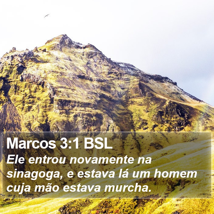 Marcos 3:1 BSL Bible Study