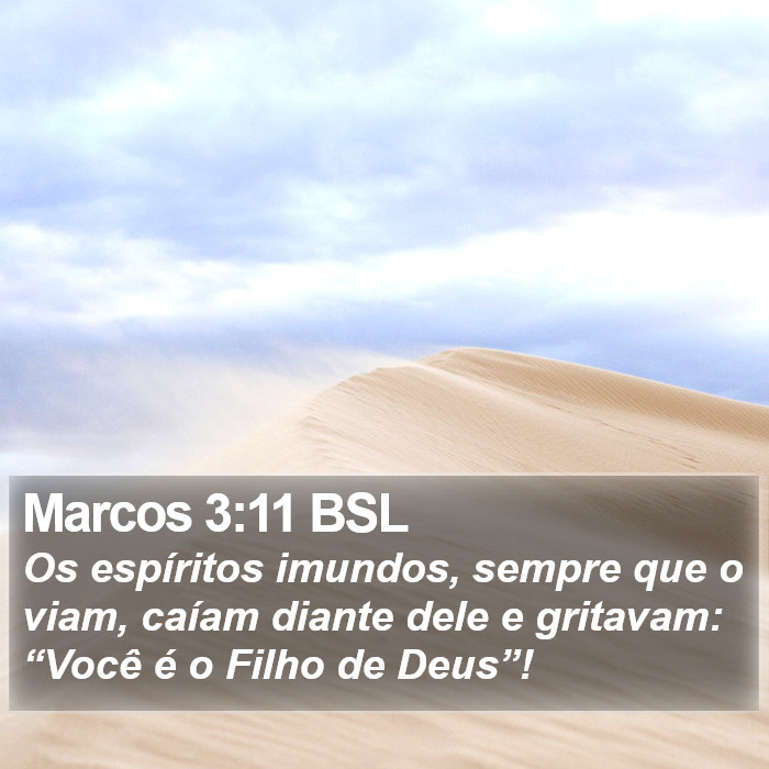 Marcos 3:11 BSL Bible Study