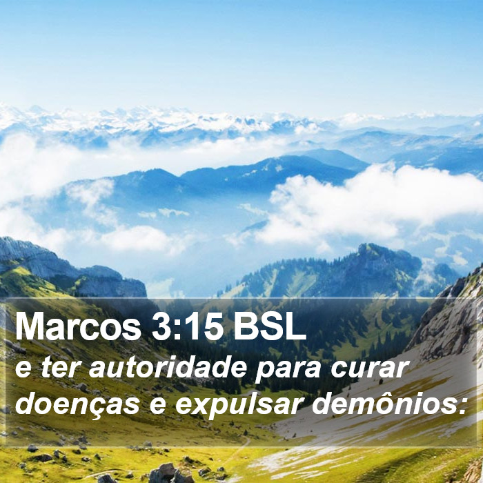 Marcos 3:15 BSL Bible Study