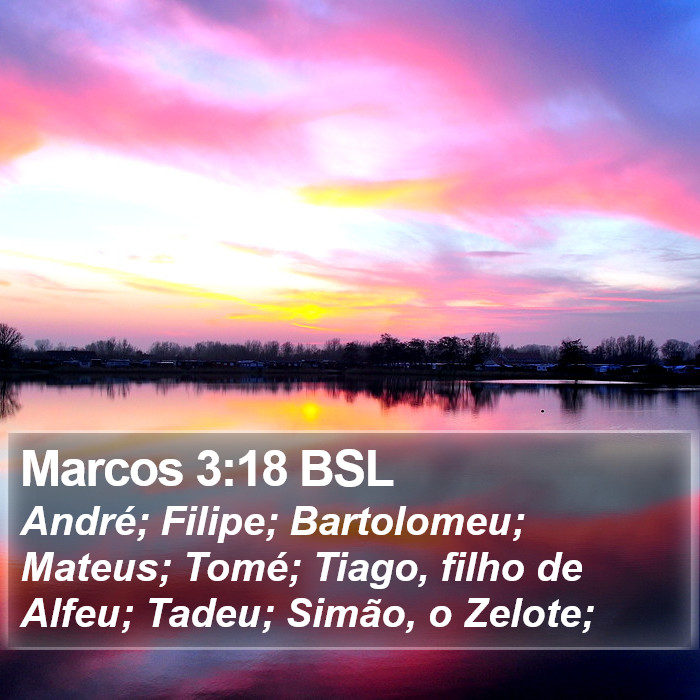 Marcos 3:18 BSL Bible Study