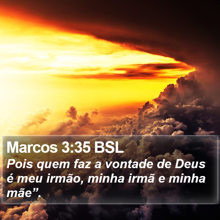 Marcos 3:35 BSL Bible Study