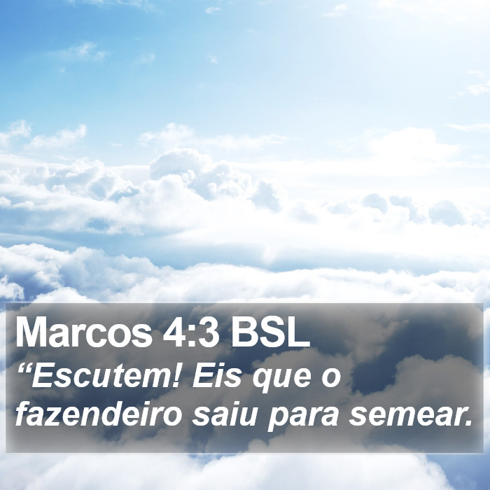 Marcos 4:3 BSL Bible Study