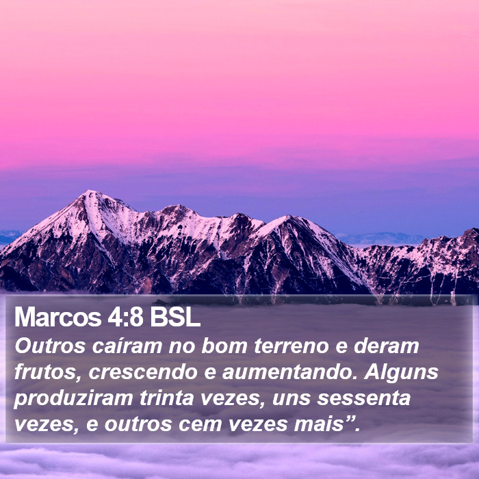 Marcos 4:8 BSL Bible Study