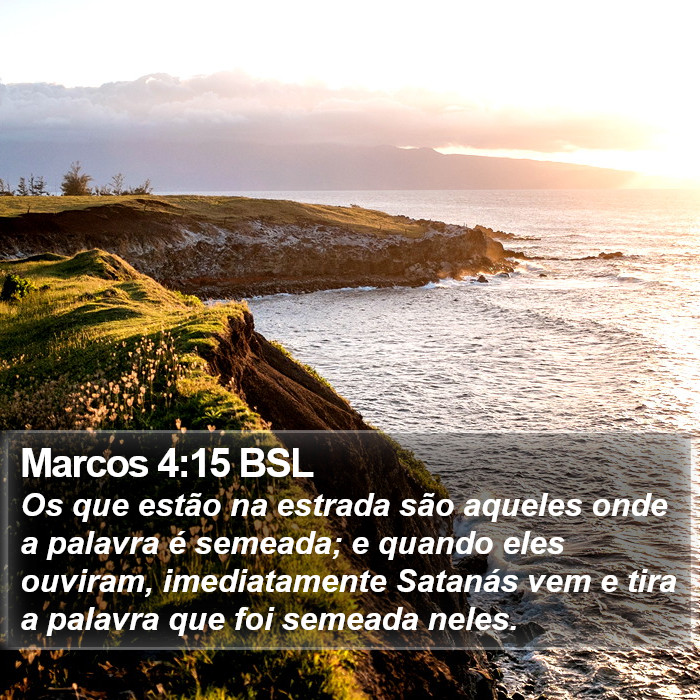 Marcos 4:15 BSL Bible Study