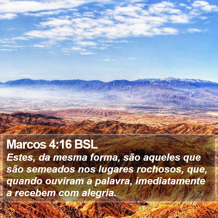 Marcos 4:16 BSL Bible Study