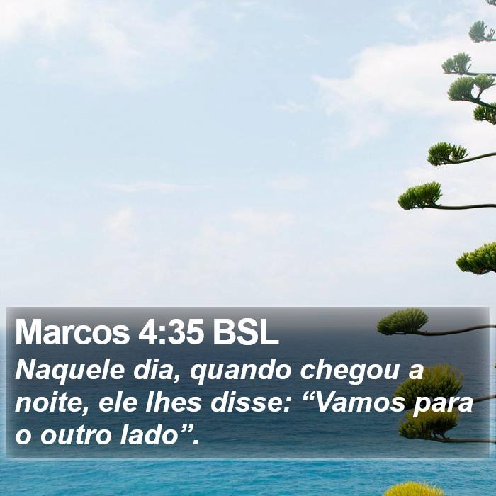 Marcos 4:35 BSL Bible Study