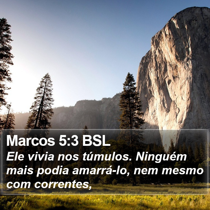 Marcos 5:3 BSL Bible Study