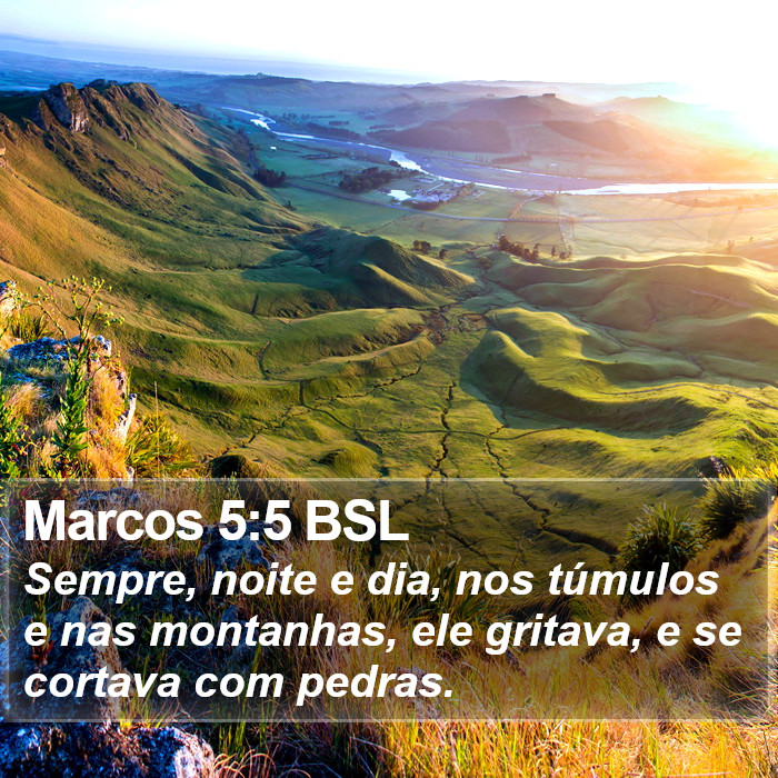 Marcos 5:5 BSL Bible Study