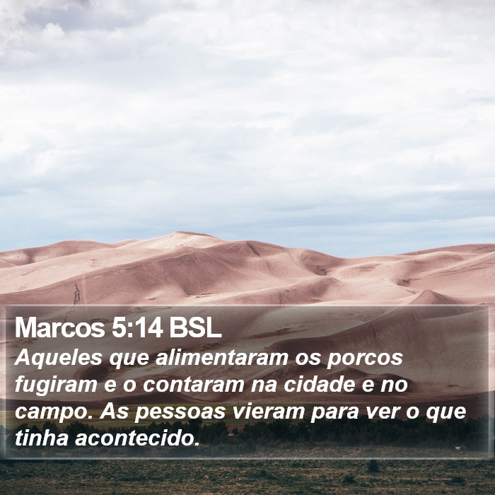 Marcos 5:14 BSL Bible Study