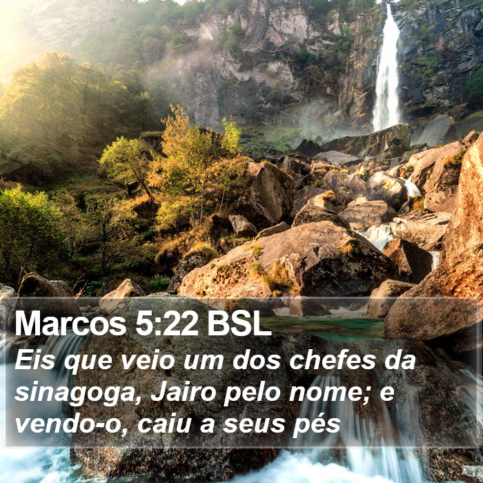 Marcos 5:22 BSL Bible Study