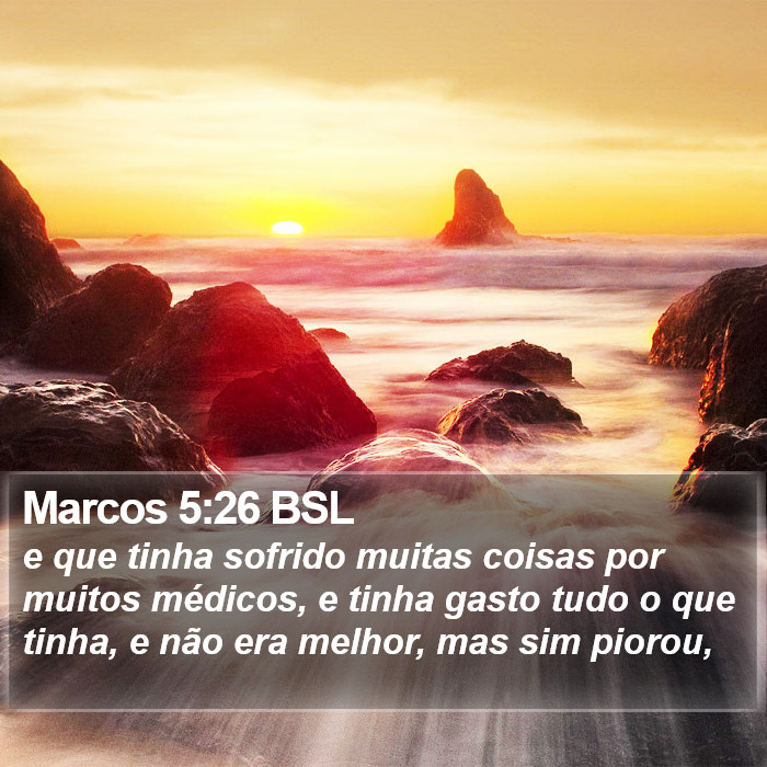 Marcos 5:26 BSL Bible Study