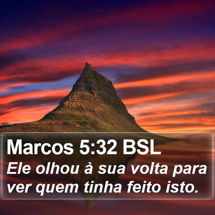 Marcos 5:32 BSL Bible Study