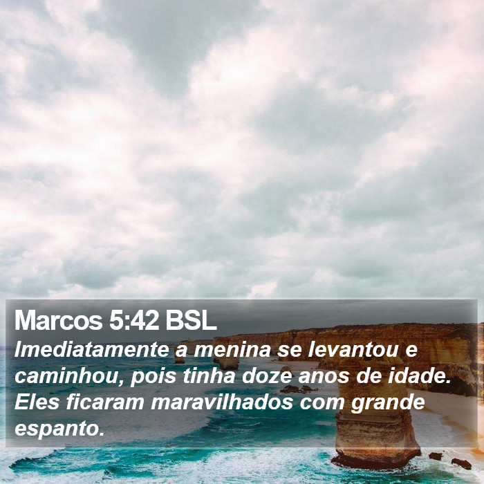 Marcos 5:42 BSL Bible Study