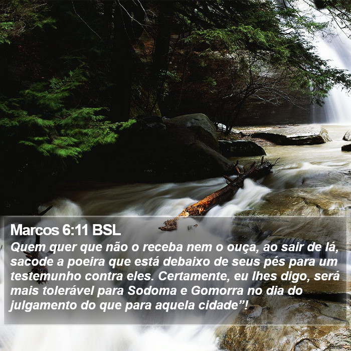 Marcos 6:11 BSL Bible Study