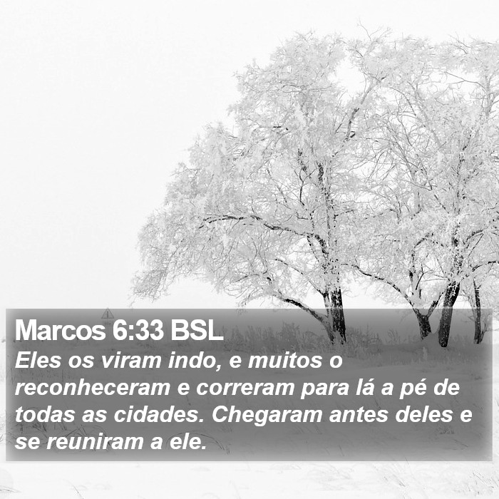 Marcos 6:33 BSL Bible Study