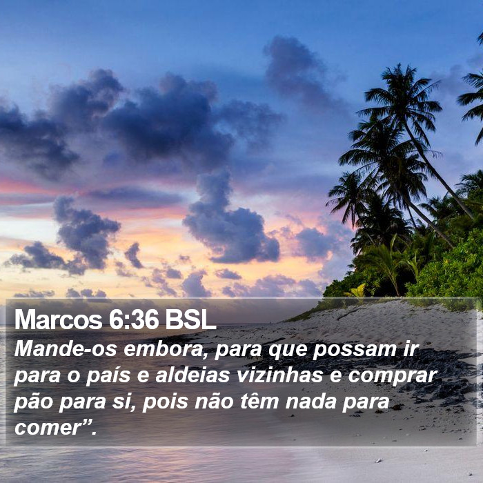 Marcos 6:36 BSL Bible Study