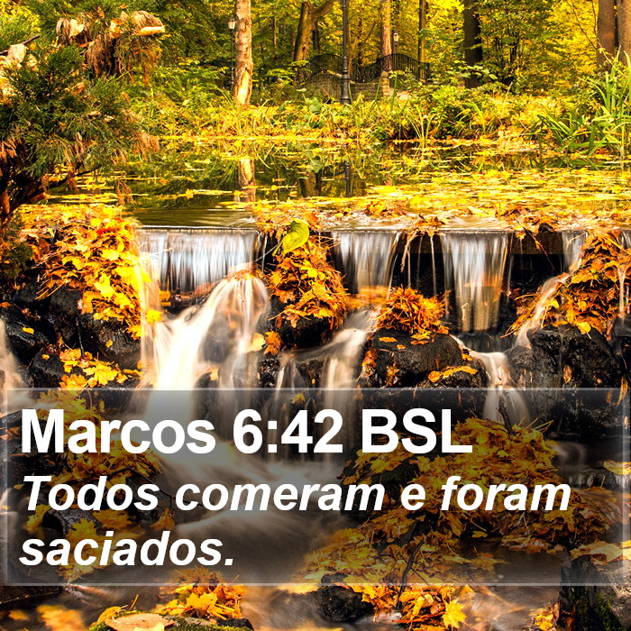 Marcos 6:42 BSL Bible Study