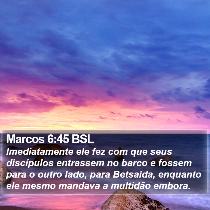 Marcos 6:45 BSL Bible Study