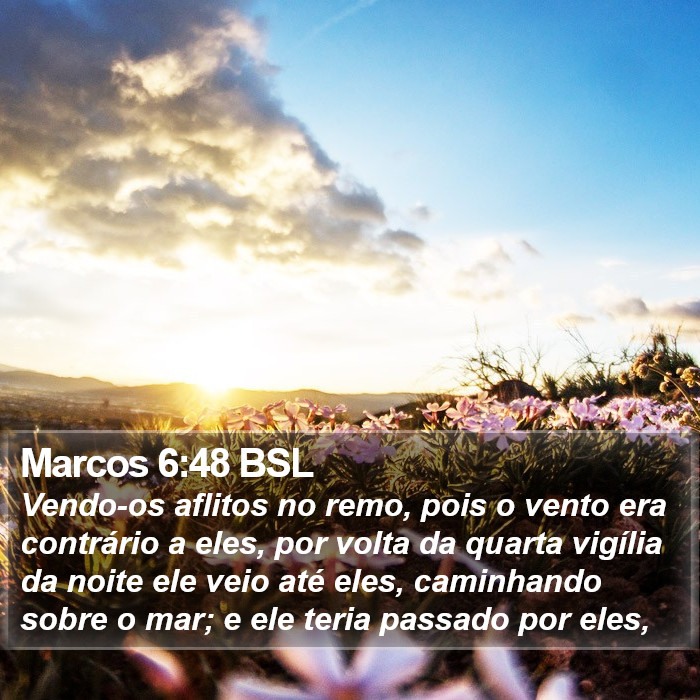 Marcos 6:48 BSL Bible Study