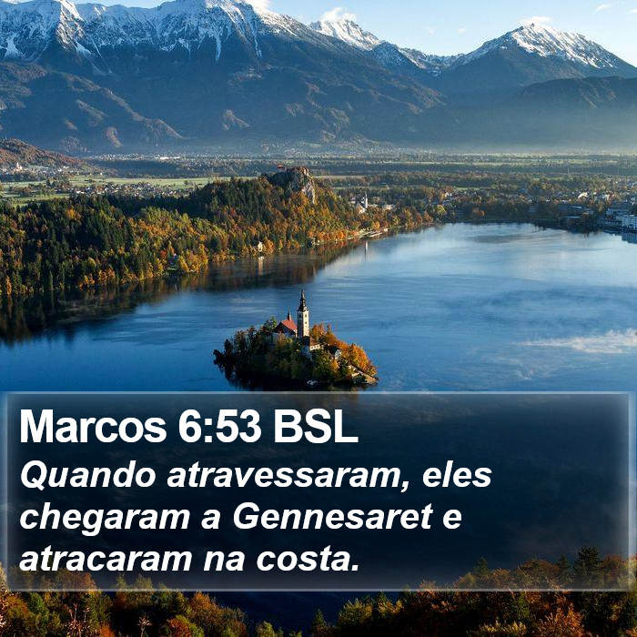 Marcos 6:53 BSL Bible Study