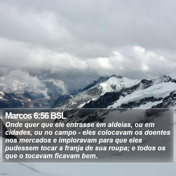 Marcos 6:56 BSL Bible Study