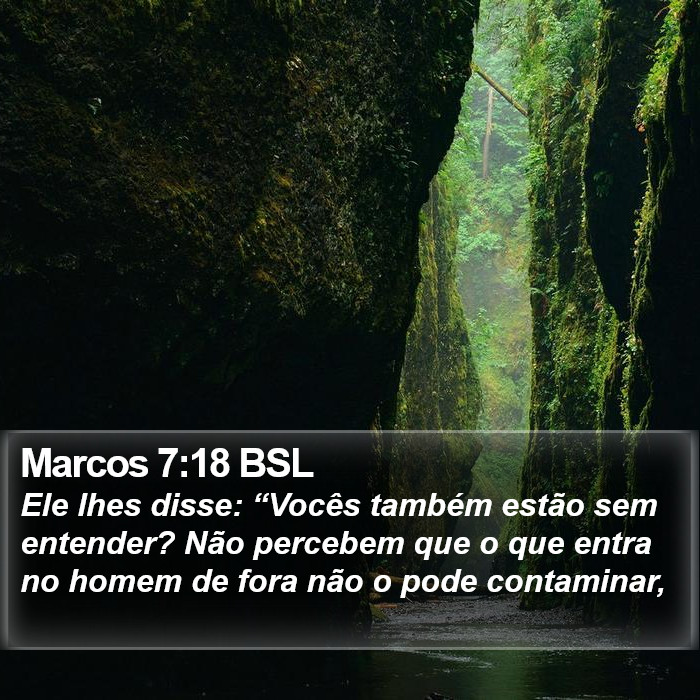 Marcos 7:18 BSL Bible Study