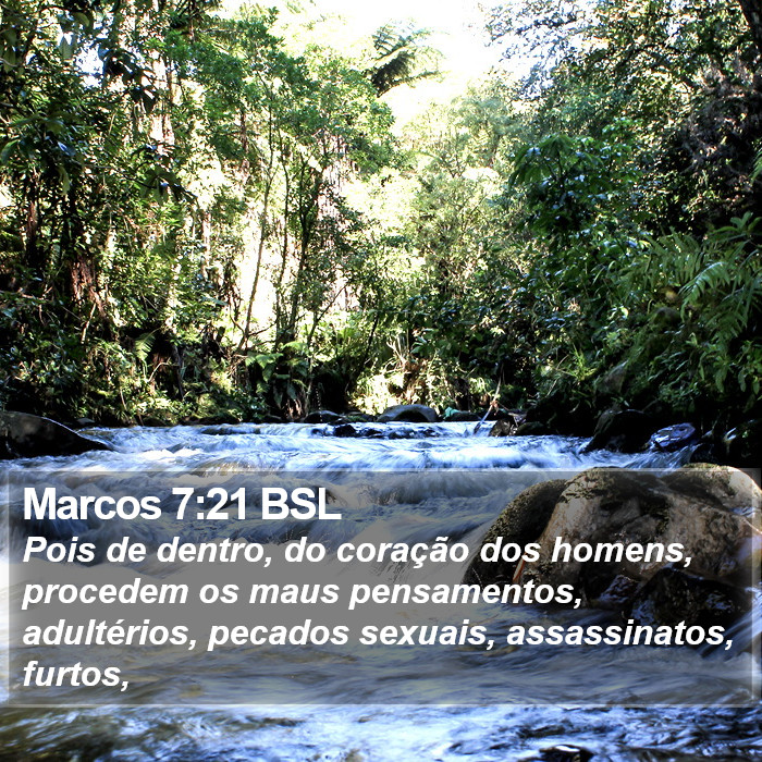 Marcos 7:21 BSL Bible Study