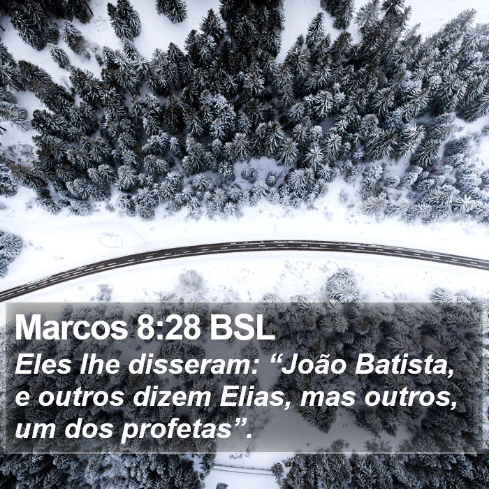 Marcos 8:28 BSL Bible Study