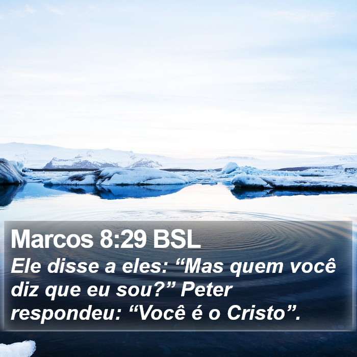 Marcos 8:29 BSL Bible Study