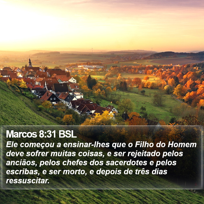 Marcos 8:31 BSL Bible Study