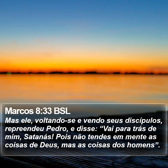 Marcos 8:33 BSL Bible Study