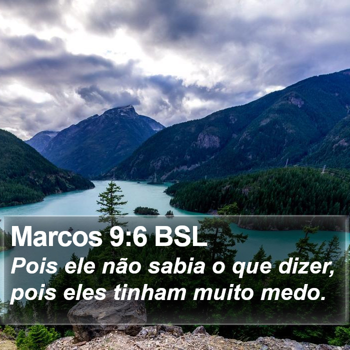 Marcos 9:6 BSL Bible Study