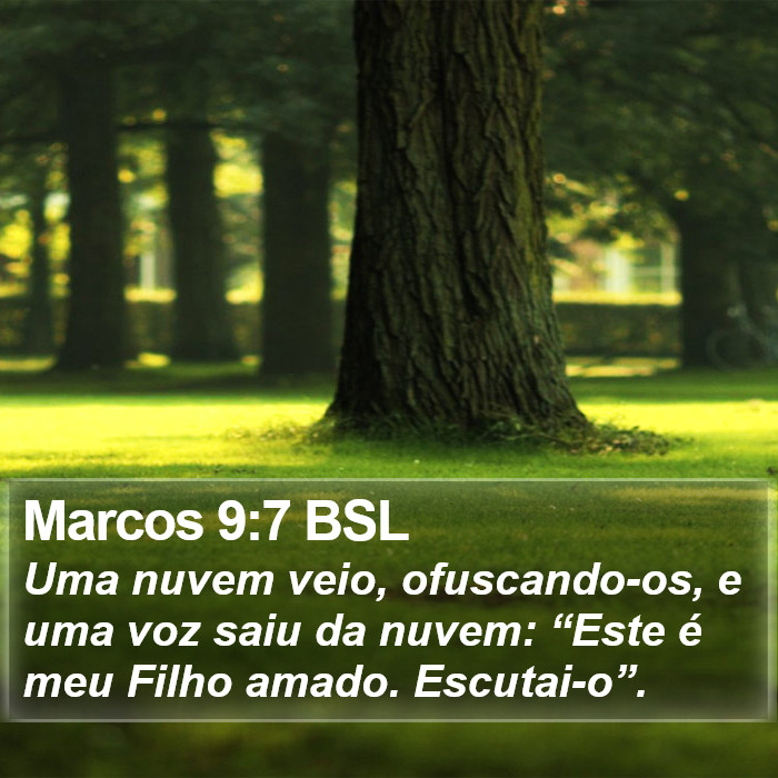 Marcos 9:7 BSL Bible Study