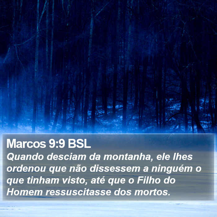 Marcos 9:9 BSL Bible Study