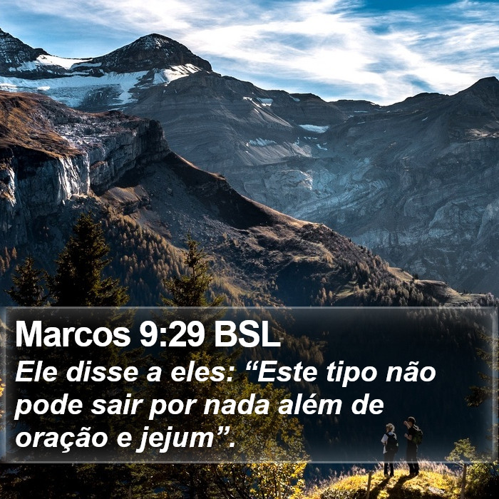 Marcos 9:29 BSL Bible Study